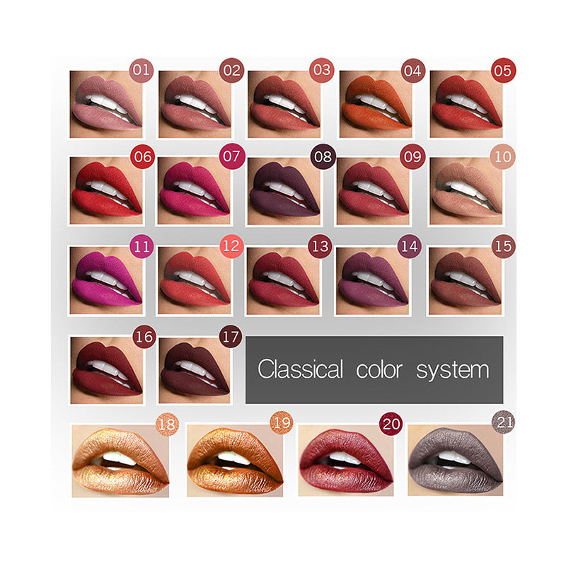 Makeup matte lip gloss lipstick Makeup matte lip gloss lipstick